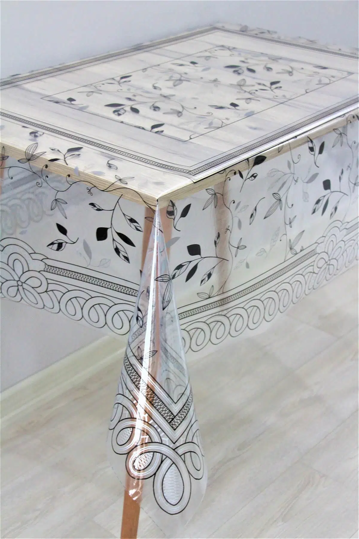 120 X 155 1. Sınıf Şeffaf Silinebilir Pvc Muşamba Masa Örtüsü