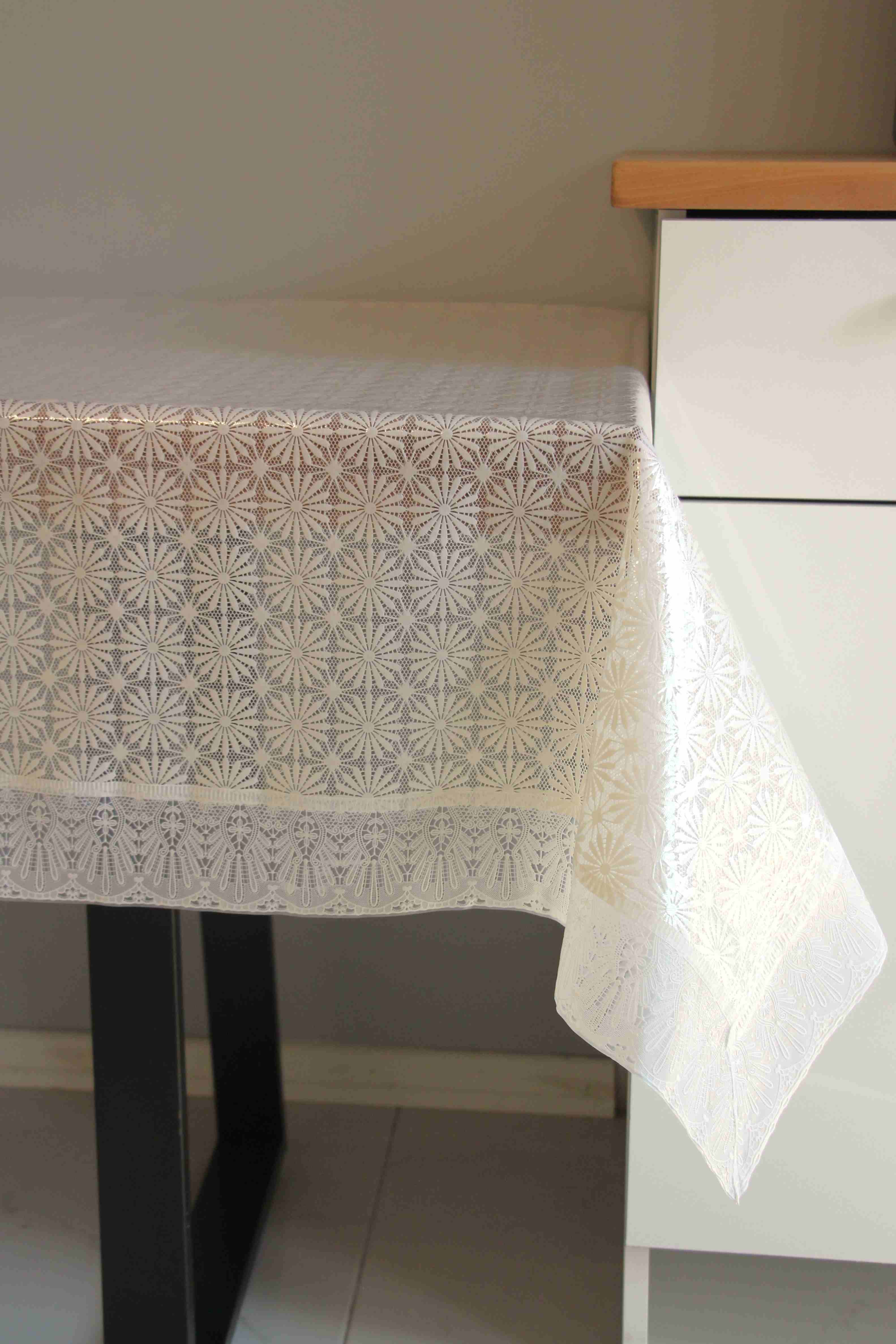 120x150 cm Dantel Kenar...